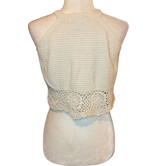 Sincerely Jules Cream Crochet Tank Top - Picture 2 of 4